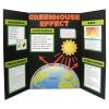 Premium Foam Display Board, CFC-Free Polystyrene, 24 x 36, Black Surface and Core, 12/Carton4