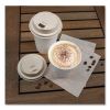 Fiber Lids for Paper Cups, Fits 10 oz to 24 oz Cups, Tan, 1,000/Carton5