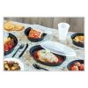 Newspring VERSAtainer Microwavable Containers, Oval, 24 oz, 9.1 x 6.7 x 1.45, Black/Clear, Plastic, 150/Carton4