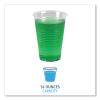 Translucent Plastic Cold Cups, 14 oz, Polypropylene, 20 Cups/Sleeve, 50 Sleeves/Carton2