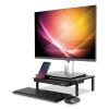 Metal Art Tri Level Stand, For 27" Monitors, 14.5" x 9.25" x 4.13" to 5.75", Black, Supports 30 lb2