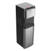 Bottom Loading Water Dispenser with UV Light, 3 to 5 gal, 41.25 h, Black/Stainless Steel7