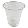 Clear Plastic Cold Cups, Squat, 12 oz, PET, 1,000/Carton3