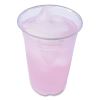 Clear Plastic PETE Cups, 14 oz, 50/Bag, 20 Bags/Carton4