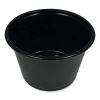 Souffle/Portion Cups, 4 oz, Polypropylene, Black, 2,500/Carton2