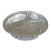 Round Aluminum To-Go Container Lids, Flat Lid, 7", Silver, Paper, 500/Carton2