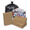 Eco Strong Plus Can Liners, 33 gal, 1 mil, 33 x 39, Black, 150/Carton4