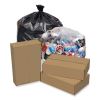 Eco Strong Plus Can Liners, 40 gal, 1.7 mil, 40 x 46, Black, 100/Carton4