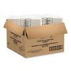 ProPlanet Hinged Lid Containers, Single Compartment, 8.25 x 8 x 3, White, Plastic, 150/Carton2