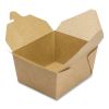 Reclosable Kraft Take-Out Box, 30 oz, Paper, 450/Carton2