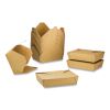 Reclosable Kraft Take-Out Box, 54 oz, Paper, 200/Carton2