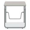 AlphaBetter 2.0 Height-Adjustable Student Desk with Pendulum Bar, 27.75" x 19.75" x 29" to 43", Pebble Gray5