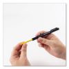 Wax-Based Marking Pencil, 4.4 mm, Yellow Wax, Navy Blue Barrel, 10/Box13