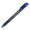 Wax-Based Marking Pencil, 4.4 mm, Blue Wax, Navy Blue Barrel, 10/Box10