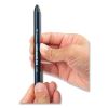 Wax-Based Marking Pencil, 4.4 mm, Black Wax, Navy Blue Barrel, 10/Box3