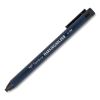 Wax-Based Marking Pencil, 4.4 mm, Black Wax, Navy Blue Barrel, 10/Box8