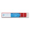 Mechanical Wax-Based Marking Pencil Refills, 4.4 mm, Red, 10/Box3