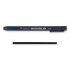 Mechanical Wax-Based Marking Pencil Refills. 4.4 mm, Black, 10/Box5