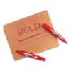 Mono Twin Bold Permanent Marker, Fine/Broad Tips, Red, 10/Box6