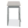 Safco® AlphaBetter® 2.0 Height-Adjustable Student Desk with Pendulum Bar8