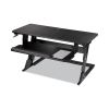 Precision Standing Desk, 35.4" x 22.2" x 6.2" to 20", Black2