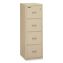 Compact Turtle Insulated Vertical File, 1-Hour Fire Protection, 4 Legal/Letter File Drawer, Parchment, 17.75 x 22.13 x 52.751