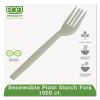 Plant Starch Fork - 7", 50/Pack, 20 Pack/Carton3