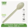 Plant Starch Spoon - 7", 50/Pack, 20 Pack/Carton3