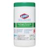 Hydrogen Peroxide Cleaner Disinfectant Wipes, 9 x 6.75, Unscented, White, 95/Canister, 6 Canisters/Carton2