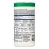 Hydrogen Peroxide Cleaner Disinfectant Wipes, 5.75 x 6.75, Unscented, White, 155/Canister, 6 Canisters/Carton3