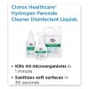 Hydrogen-Peroxide Cleaner/Disinfectant, 32 oz Spray Bottle, 9/Carton8