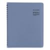 Contemporary Weekly/Monthly Planner, 11.38 x 9, Slate Blue Cover, 12-Month (Jan to Dec): 202410