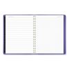 Contemporary Weekly/Monthly Planner, 11.38 x 9, Purple Cover, 12-Month (Jan to Dec): 202410