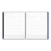 Contemporary Monthly Planner, 11.38 x 9.63, Blue Cover, 12-Month (Jan to Dec): 20245