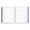 Contemporary Monthly Planner, 11.38 x 9.63, Blue Cover, 12-Month (Jan to Dec): 20247
