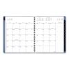 Contemporary Monthly Planner, 11.38 x 9.63, Blue Cover, 12-Month (Jan to Dec): 20249