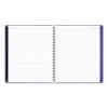 Contemporary Monthly Planner, 11.38 x 9.63, Purple Cover, 12-Month (Jan to Dec): 20242