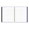 Contemporary Monthly Planner, 11.38 x 9.63, Purple Cover, 12-Month (Jan to Dec): 20243