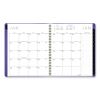 Contemporary Monthly Planner, 11.38 x 9.63, Purple Cover, 12-Month (Jan to Dec): 20246