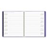 Contemporary Monthly Planner, 11.38 x 9.63, Purple Cover, 12-Month (Jan to Dec): 20249