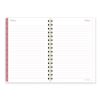 Thicket Weekly/Monthly Planner, Floral Artwork, 8.5 x 6.38, Gray/Rose/Peach Cover, 12-Month (Jan to Dec): 20242