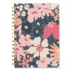 Thicket Weekly/Monthly Planner, Floral Artwork, 8.5 x 6.38, Gray/Rose/Peach Cover, 12-Month (Jan to Dec): 20246