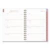 Cher Weekly/Monthly Planner, Plaid Artwork, 8.5 x 6.38, Pink/Blue/Orange Cover, 12-Month (Jan to Dec): 20246