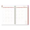 Cher Weekly/Monthly Planner, Plaid Artwork, 8.5 x 6.38, Pink/Blue/Orange Cover, 12-Month (Jan to Dec): 20249