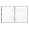 Harmony Weekly/Monthly Poly Planner, 11 x 9.38, Pink Cover, 13-Month (Jan to Jan): 2024 to 20254