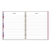 Harmony Weekly/Monthly Poly Planner, 11 x 9.38, Pink Cover, 13-Month (Jan to Jan): 2024 to 20257