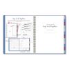 Harmony Weekly/Monthly Poly Planner, 11 x 9.38, Blue Cover, 13-Month (Jan to Jan): 2024 to 20252