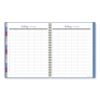 Harmony Weekly/Monthly Poly Planner, 11 x 9.38, Blue Cover, 13-Month (Jan to Jan): 2024 to 20256