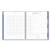 Harmony Weekly/Monthly Poly Planner, 11 x 9.38, Blue Cover, 13-Month (Jan to Jan): 2024 to 20257
