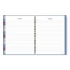Harmony Weekly/Monthly Poly Planner, 11 x 9.38, Blue Cover, 13-Month (Jan to Jan): 2024 to 20259